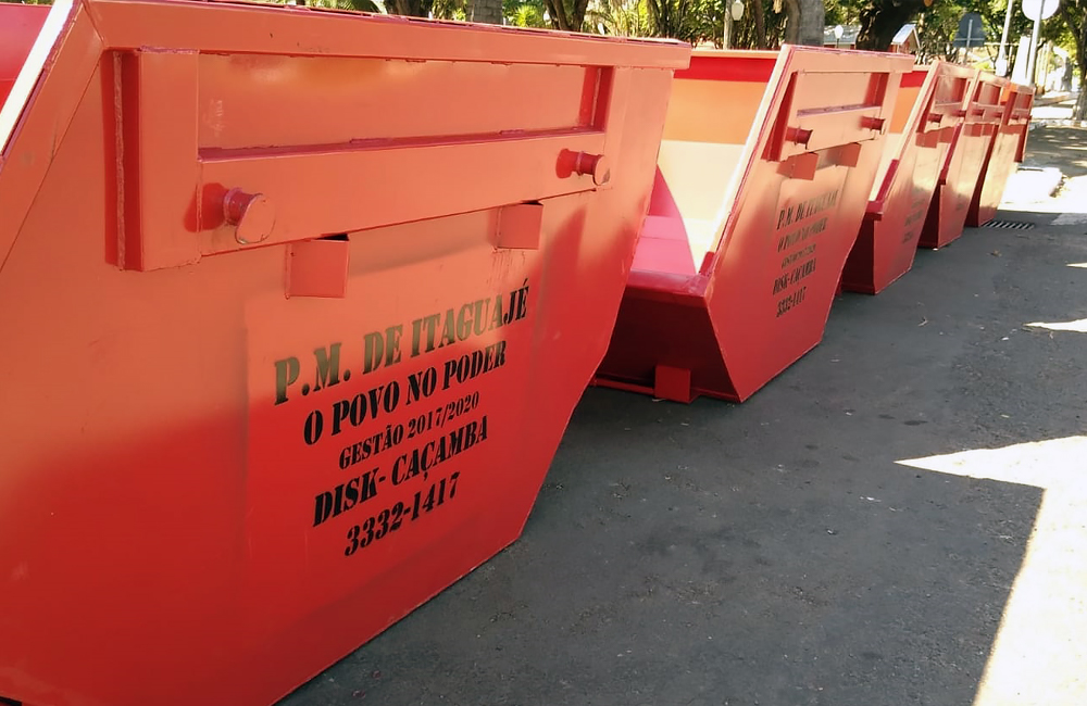 Caçambas para Entulho 5m³