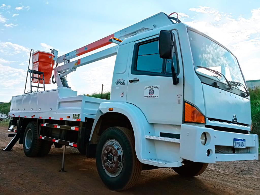 Cesto Aéreo Acoplado Isolado NR12